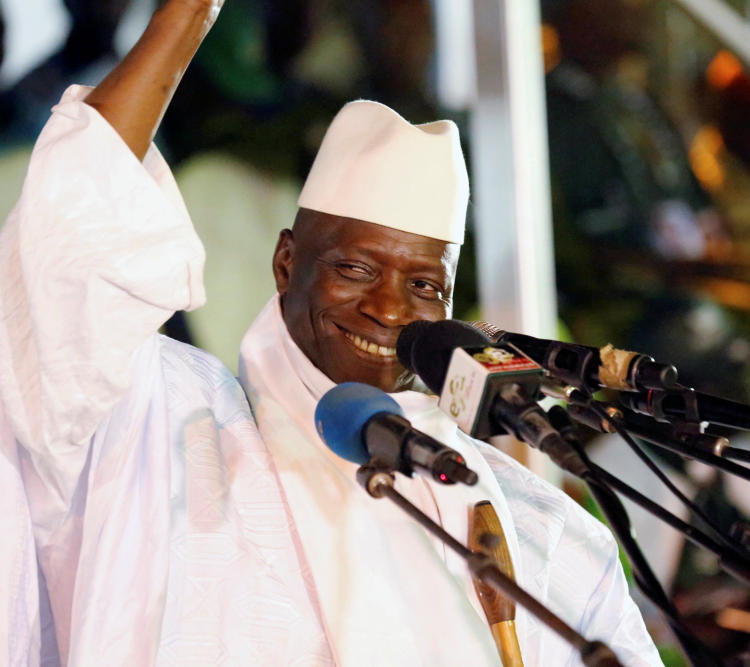 Jammeh kündigt Rücktritt an