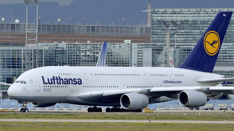Lufthansa-Airbus vor dem Start gestoppt