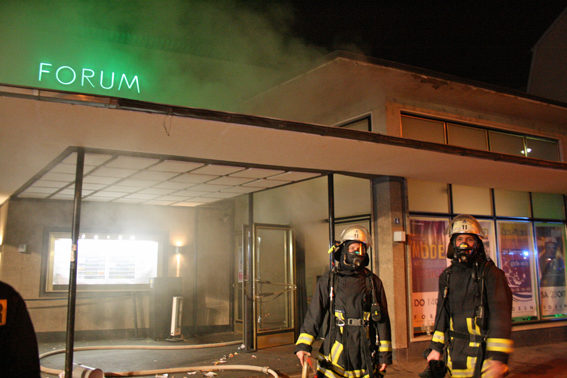Brand im Trierer Forum: Ein Kabelbrand war Schuld