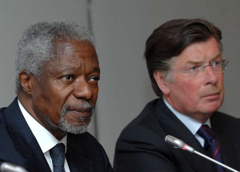 Kofi Annan preist die „Green Revolution“