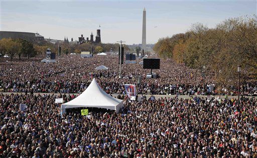 USA: Zehntausende protestieren gegen Polarisierung