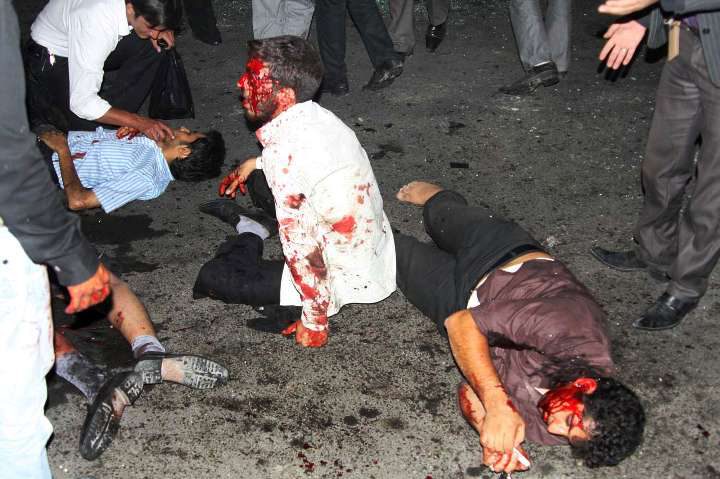 27 Tote nach Doppelanschlag auf Moschee im Iran