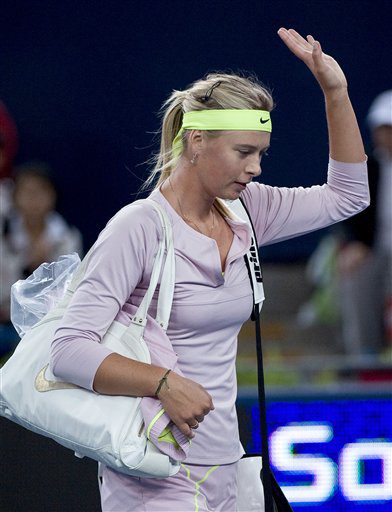 WTA – Pékin – L’hécatombe continue avec la défaite de Sharapova