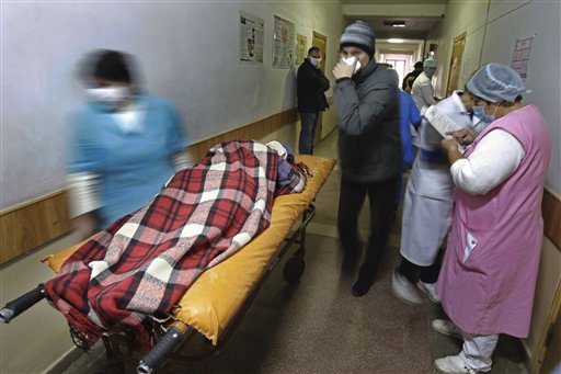 Grippe et difficultés respiratoires : 81 morts en Ukraine
