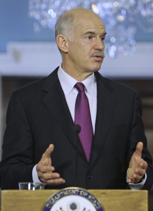 Papandreou warnt vor neuer globaler Krise