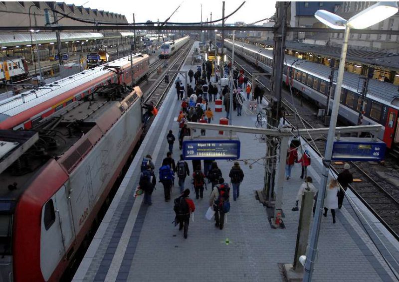 Streik in Frankreich: Zugverkehr beeinträchtigt