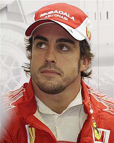 Nur Alonso schneller als Vettel