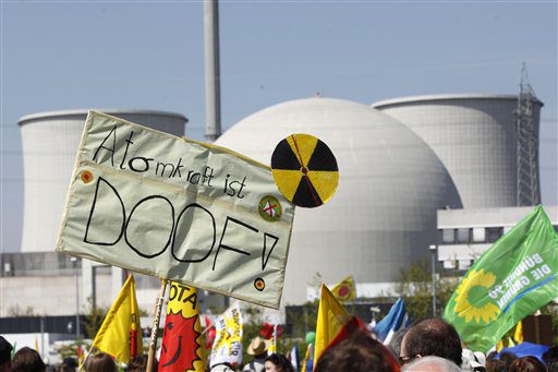 Eingereiht gegen die Atomkraft