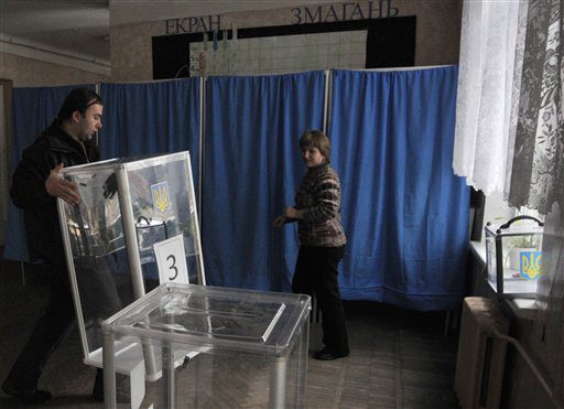 Ukrainer bestimmen in Stichwahl neuen Präsidenten