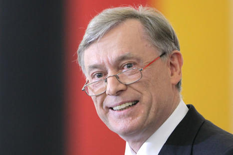 Der deutsche Bundespräsident Köhler kommt nach Trier