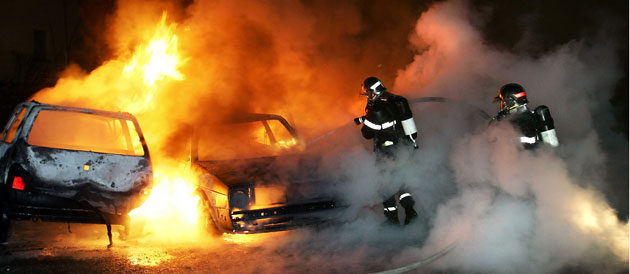 France: Saint-Sylvestre: 1.137 voitures brûlées