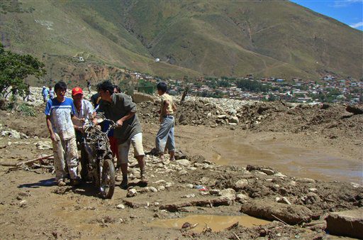 Mindestens 28 Tote bei Erdrutschen in Peru