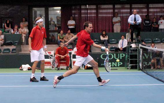 TENNIS / Davis Cup in Athen: Aufstiegsspiel gesichert