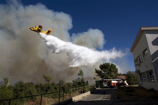 Waldbrand in Israel breitet sich aus