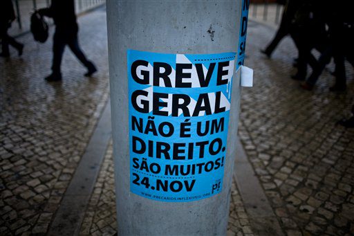 Portugal: Öffentlicher Dienst streikt gegen Sparprogramm