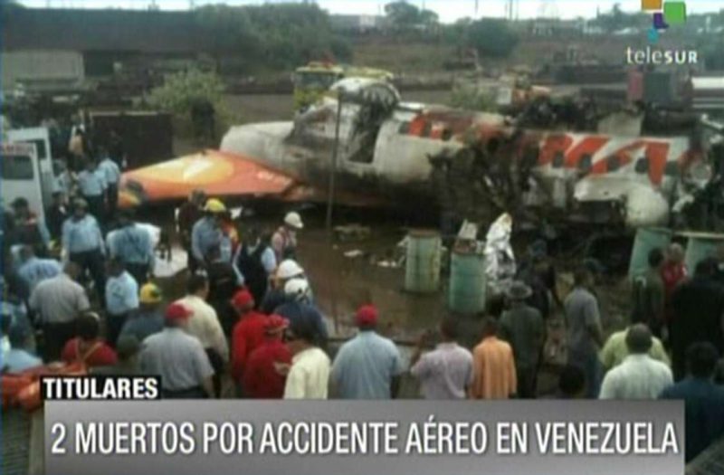 Flugzeugabsturz in Venezuela: Mindestens 13 Tote