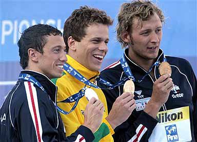 Mondiaux-2009 – Bousquet et Leveaux sur le podium, du grand Phelps