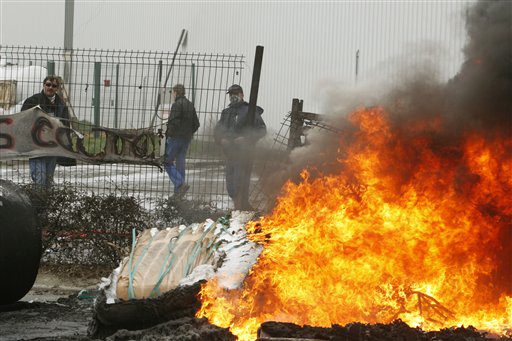 Arbeiter in Frankreich ziehen Drohung mit Gasexplosion zurück