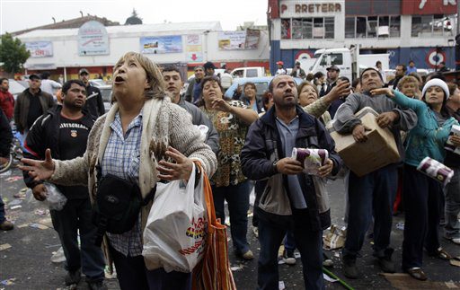 Chile verlängert Ausgangssperre in Erdbebengebiet