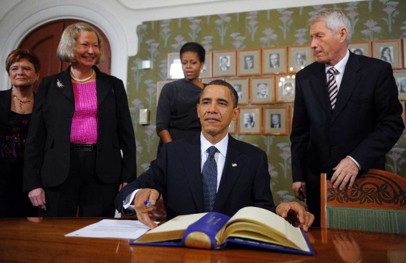 Friedensnobelpreis an Obama überreicht