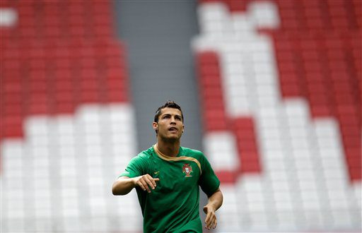 Mondial-2010 – Portugal: Cristiano Ronaldo apte face à la Hongrie