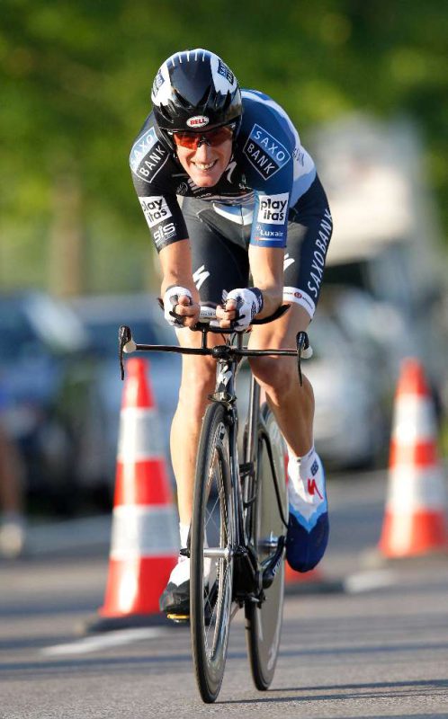 RADSPORT: Andy Schleck probt für die Tour de France