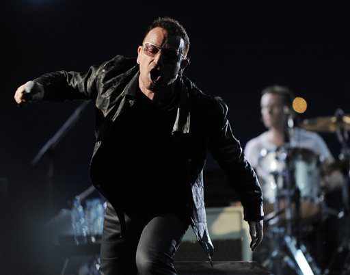 Concert gratuit de U2 devant la porte de Brandebourg le 5 novembre
